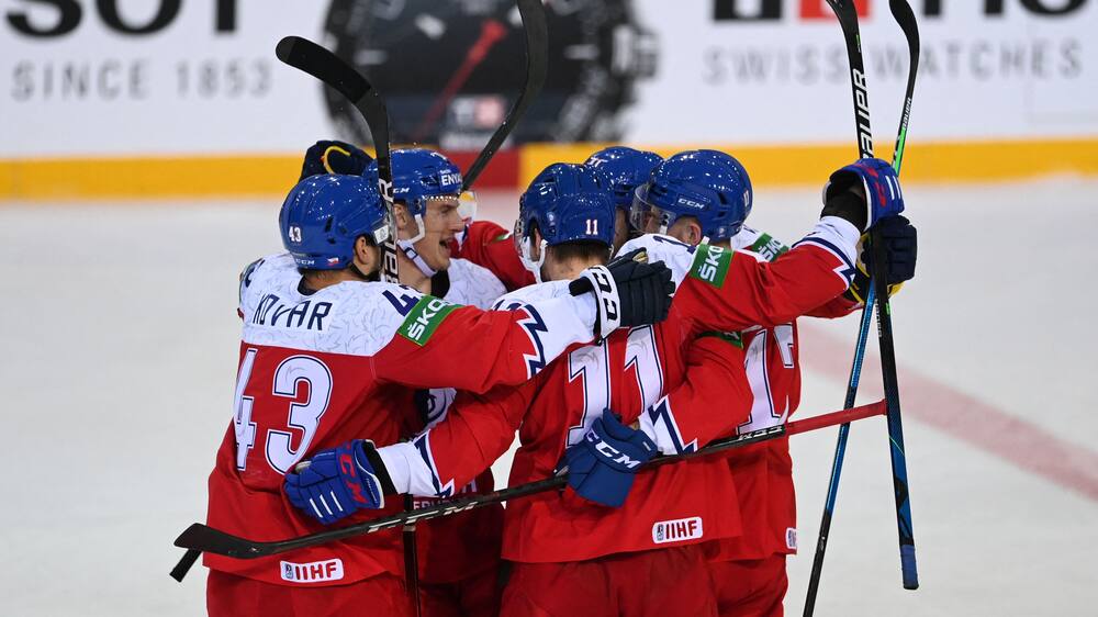 Mondial Les Tcheques Remontent Et L Emportent Tva Sports Championnat Du Monde Hockey 2022 Calendrier