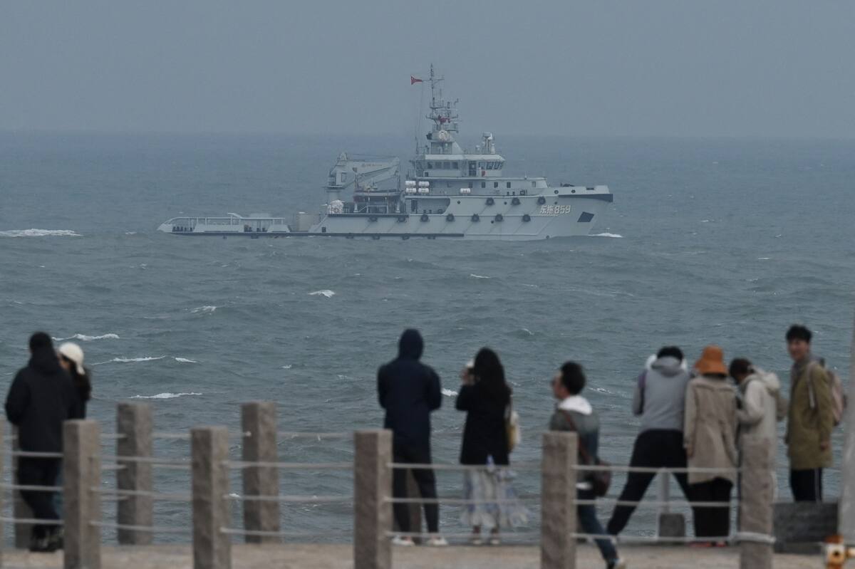China begins military drills in Taiwan Strait