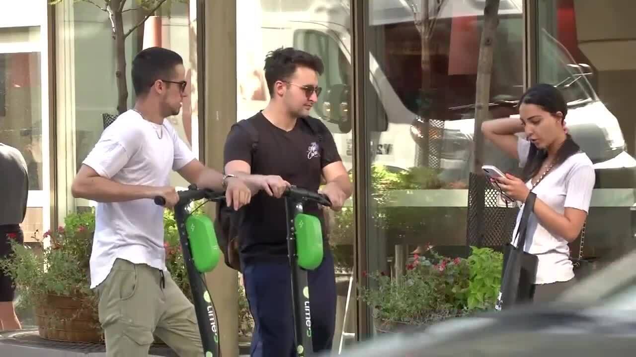 The illegal electric scooter in Quebec Archyde