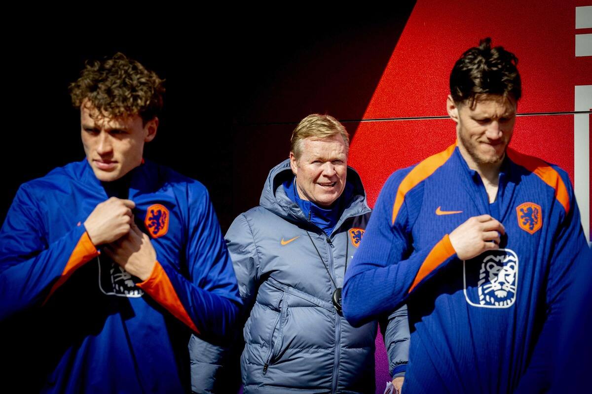Nederland met Frenkie de Jong maar zonder Mattsen