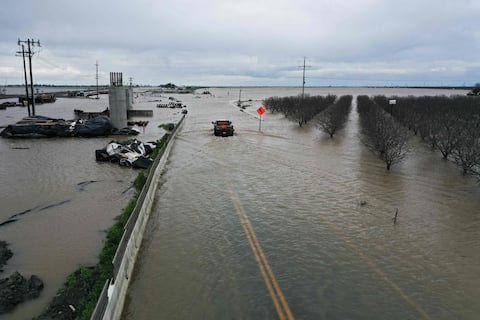 Reaparecerá un lago perdido en California por fuertes lluvias