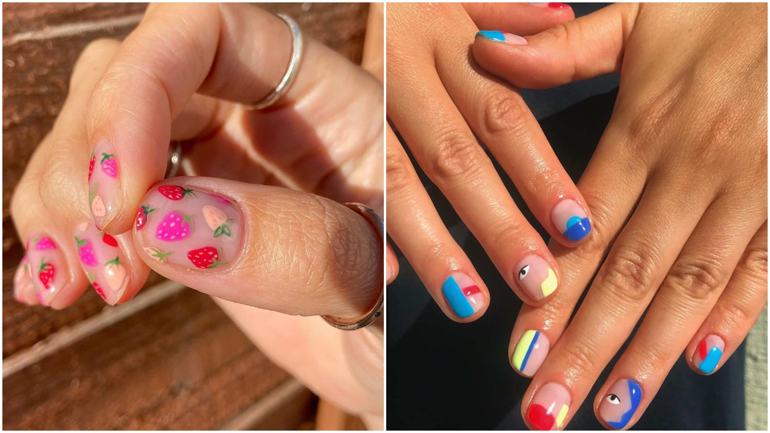 5 idées de manucures pour les ongles courts