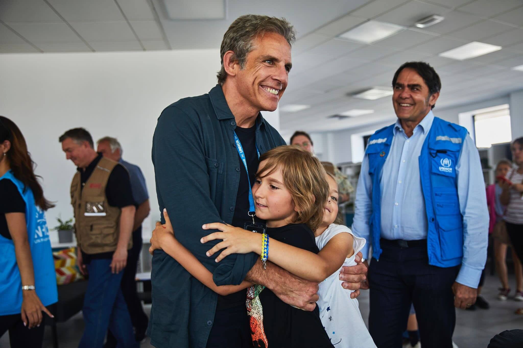 Ben Stiller se rend en Ukraine