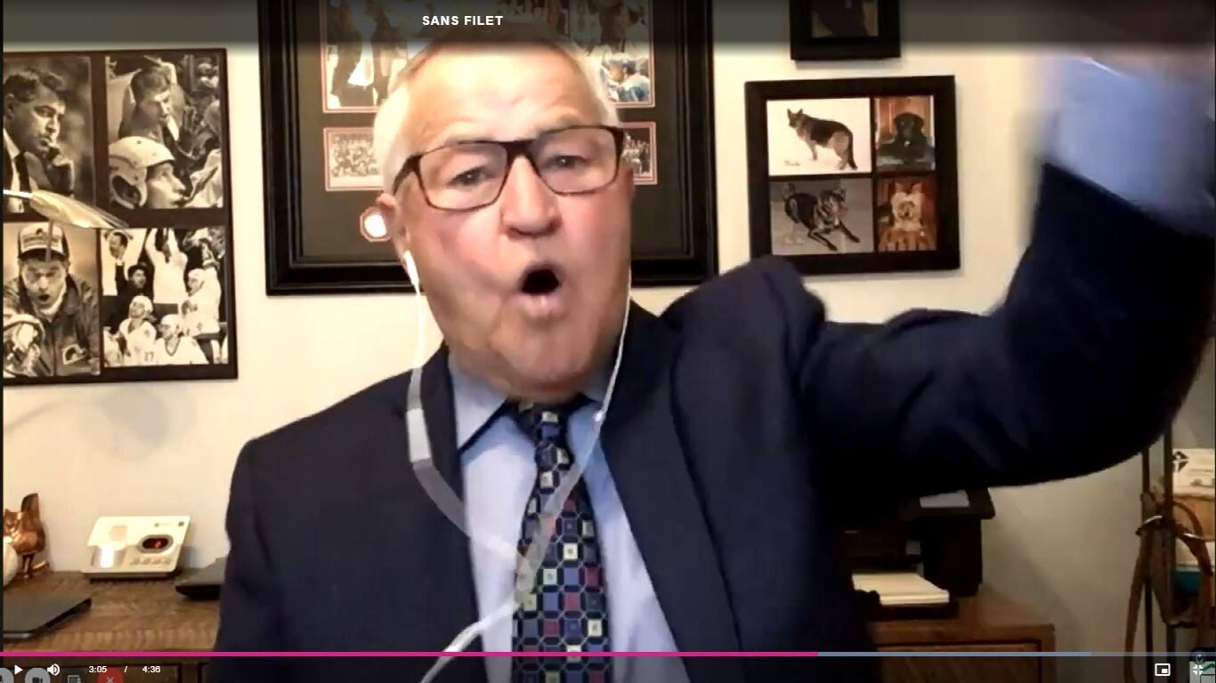 Michel Bergeron explose de col&egrave;re et lamine les Canadiens