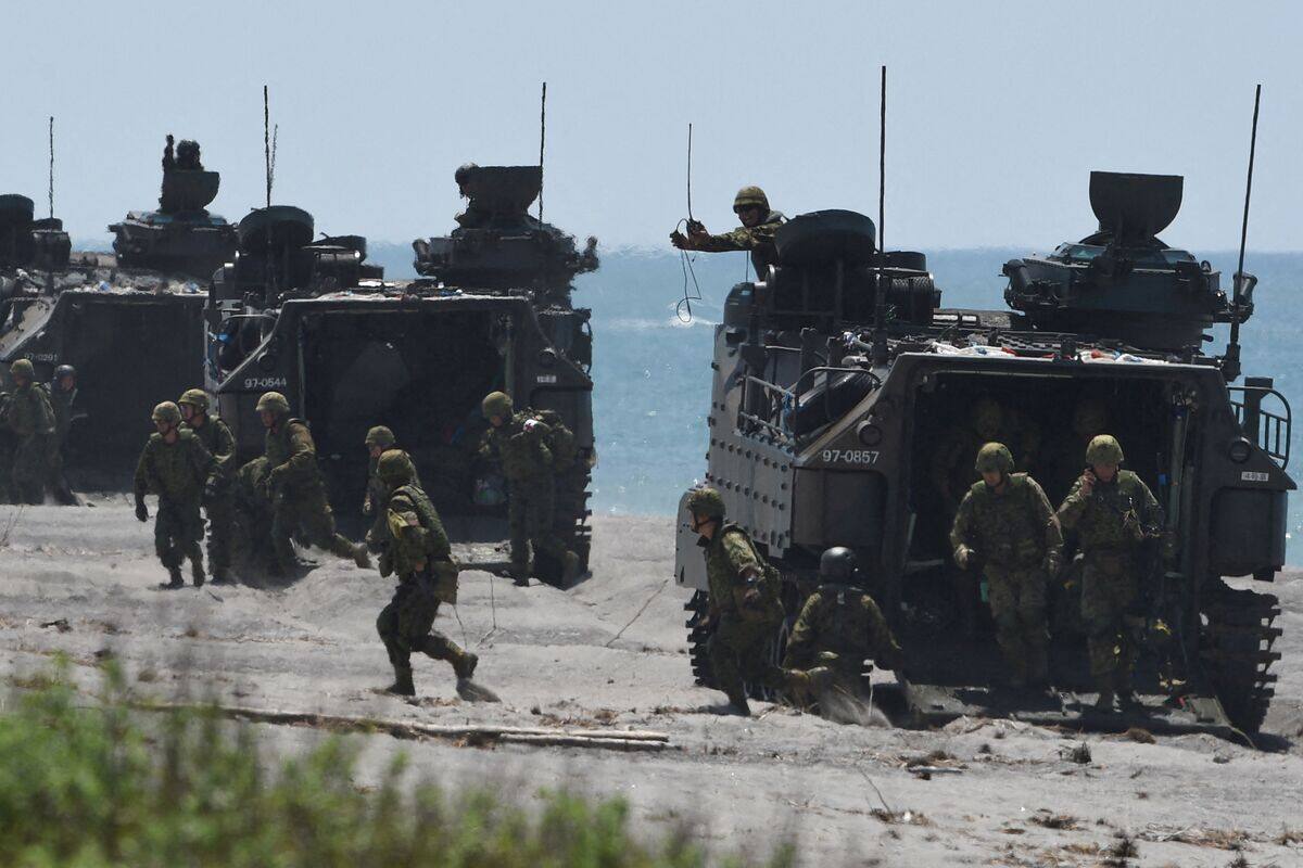 Japon: quatre blessés dans une explosion sur une base militaire ...