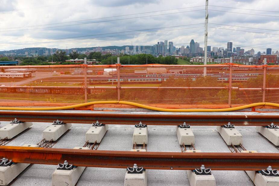 Image principale de l'article Du béton des États-Unis pour le REM