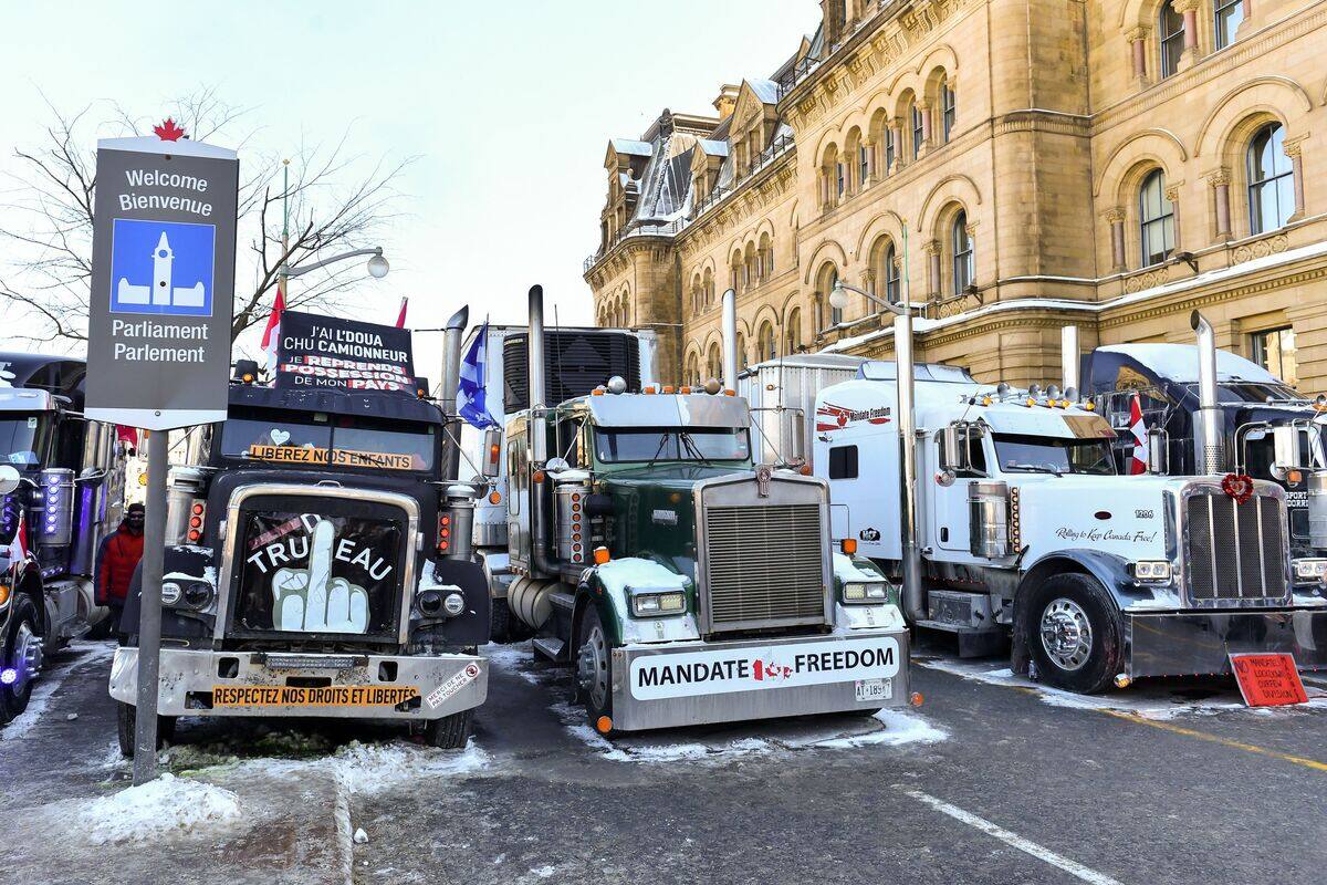 Recours collectif contre les manifestants d&rsquo;Ottawa : l&rsquo;audience ajourn&eacute;e jusqu&rsquo;&agrave; lundi