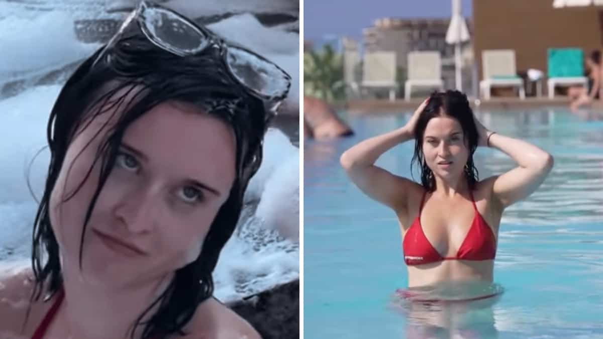 La «fille au bikini rouge» s’est ouvert un OnlyFans et elle gagne déjà une fortune