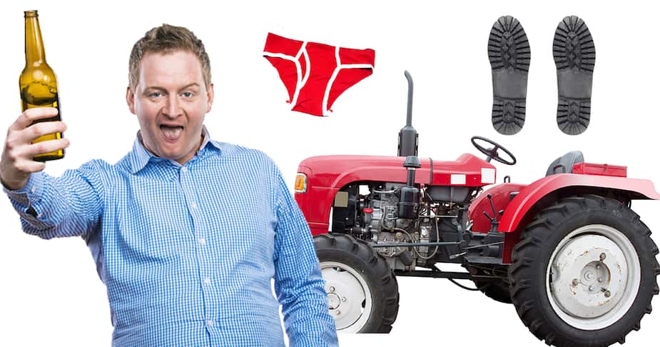 Image principale de l'article Ivre et en bobettes, il est arrêté en tracteur