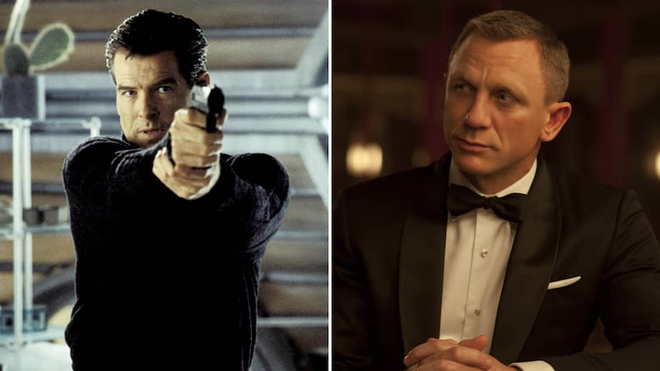 Pierce Brosnan et Daniel Craig