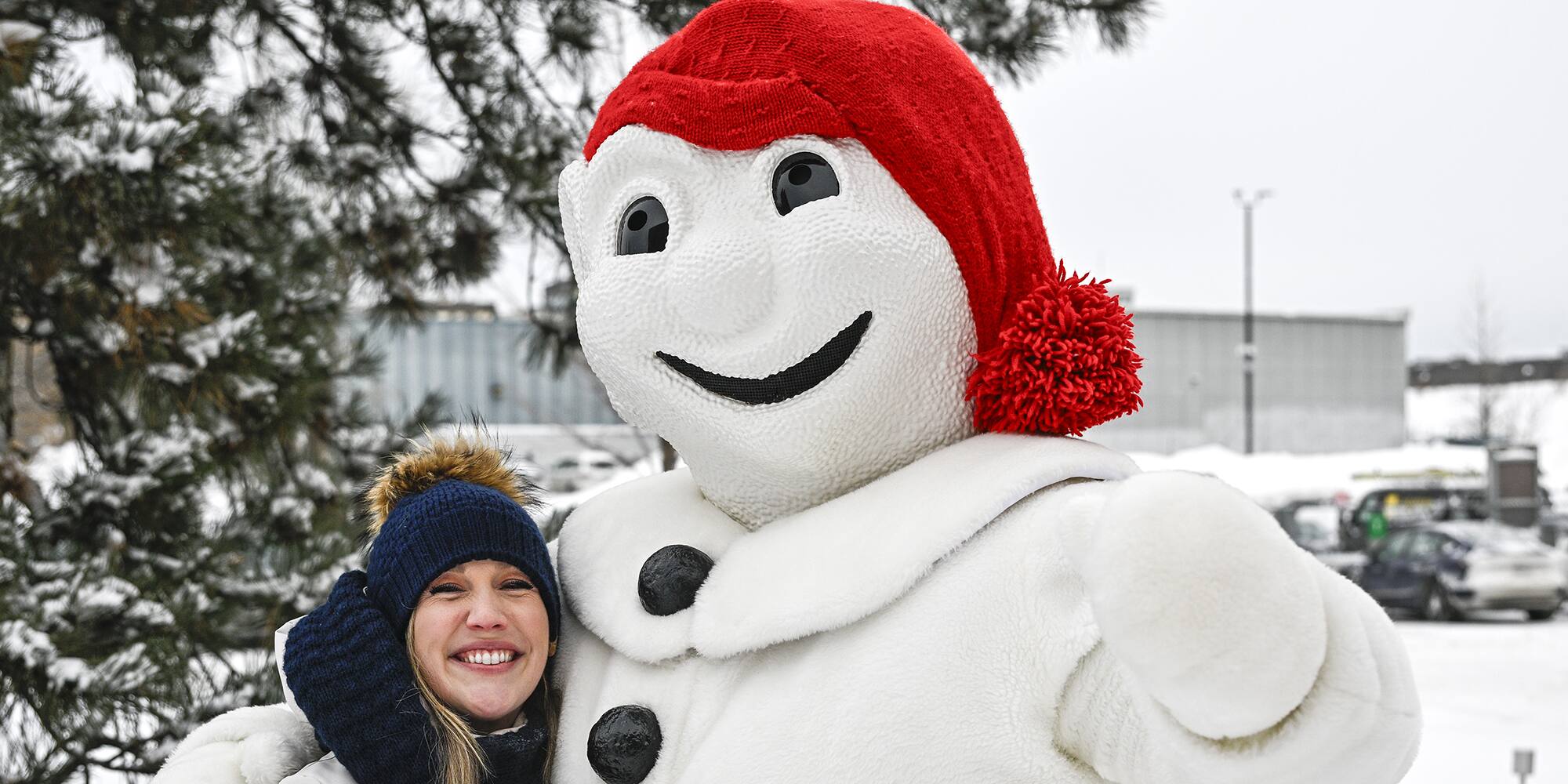 Marie Andrée sous le charme de notre invité