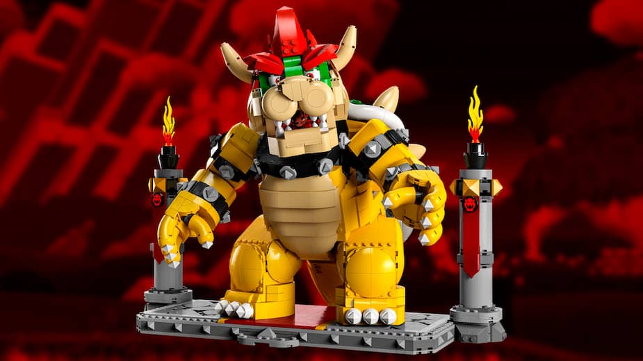 Image principale de l'article Un nouvel ensemble LEGO mettant en vedette Bowser