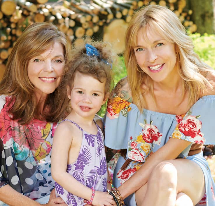 Elle nous présente en exclusivité sa fille