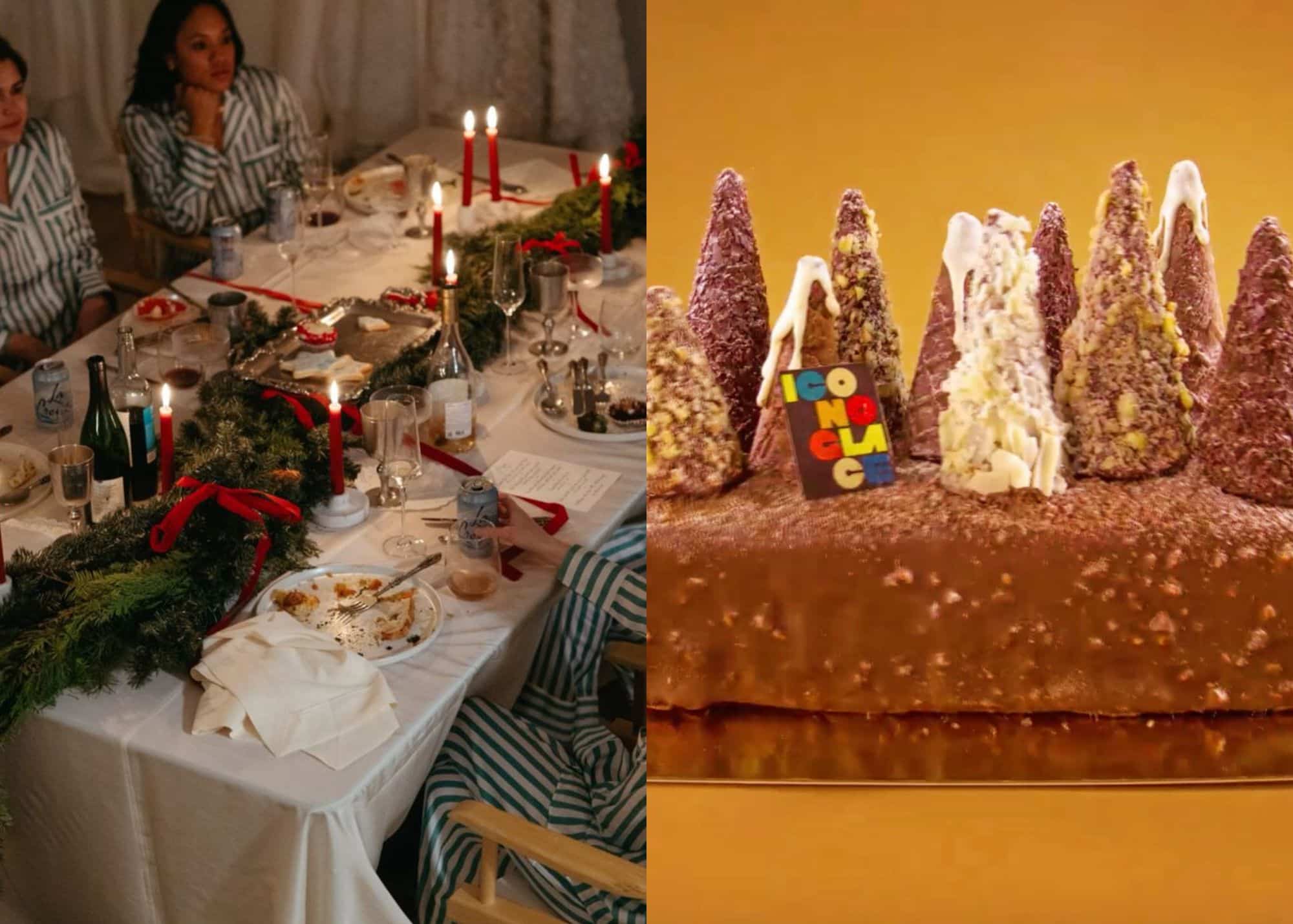 Iconoglace lance sa toute première bûche de Noël