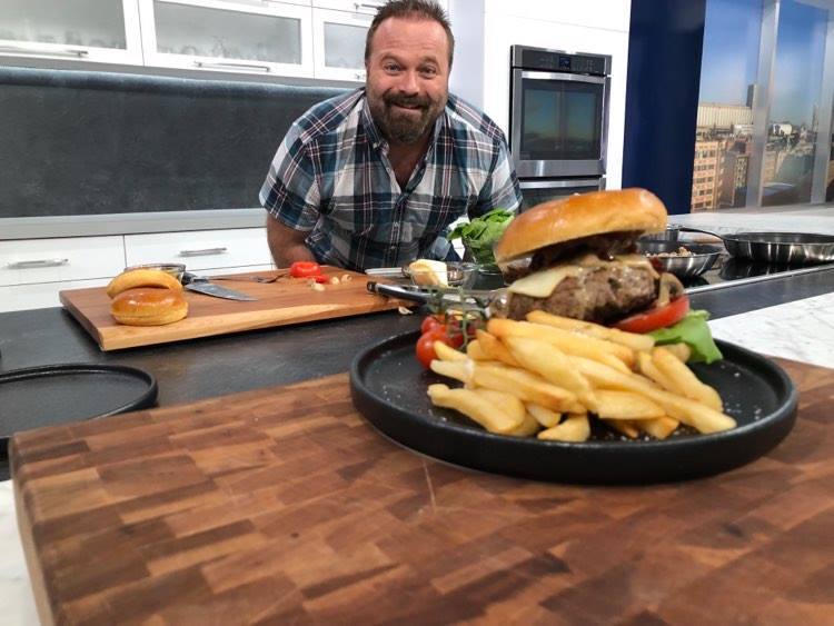 Burger de boeuf du connaisseur