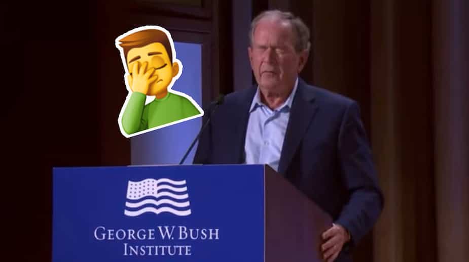 Image principale de l'article George W. Bush commet le lapsus de l’année
