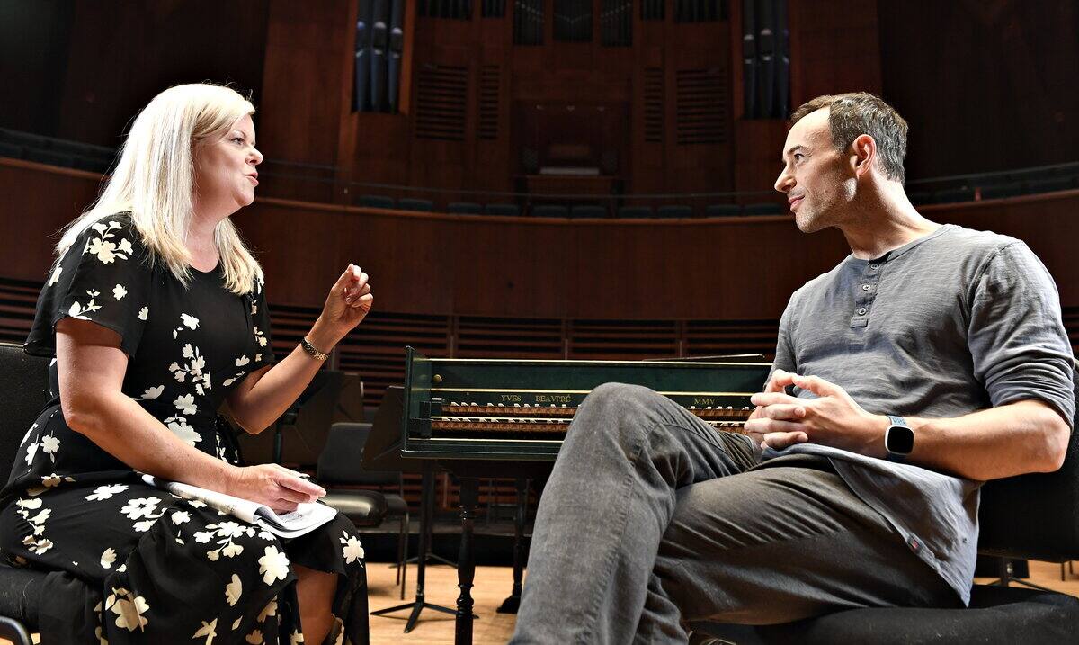 Le coup de foudre de Jonathan Cohen pour Les Violons du Roy JDQ