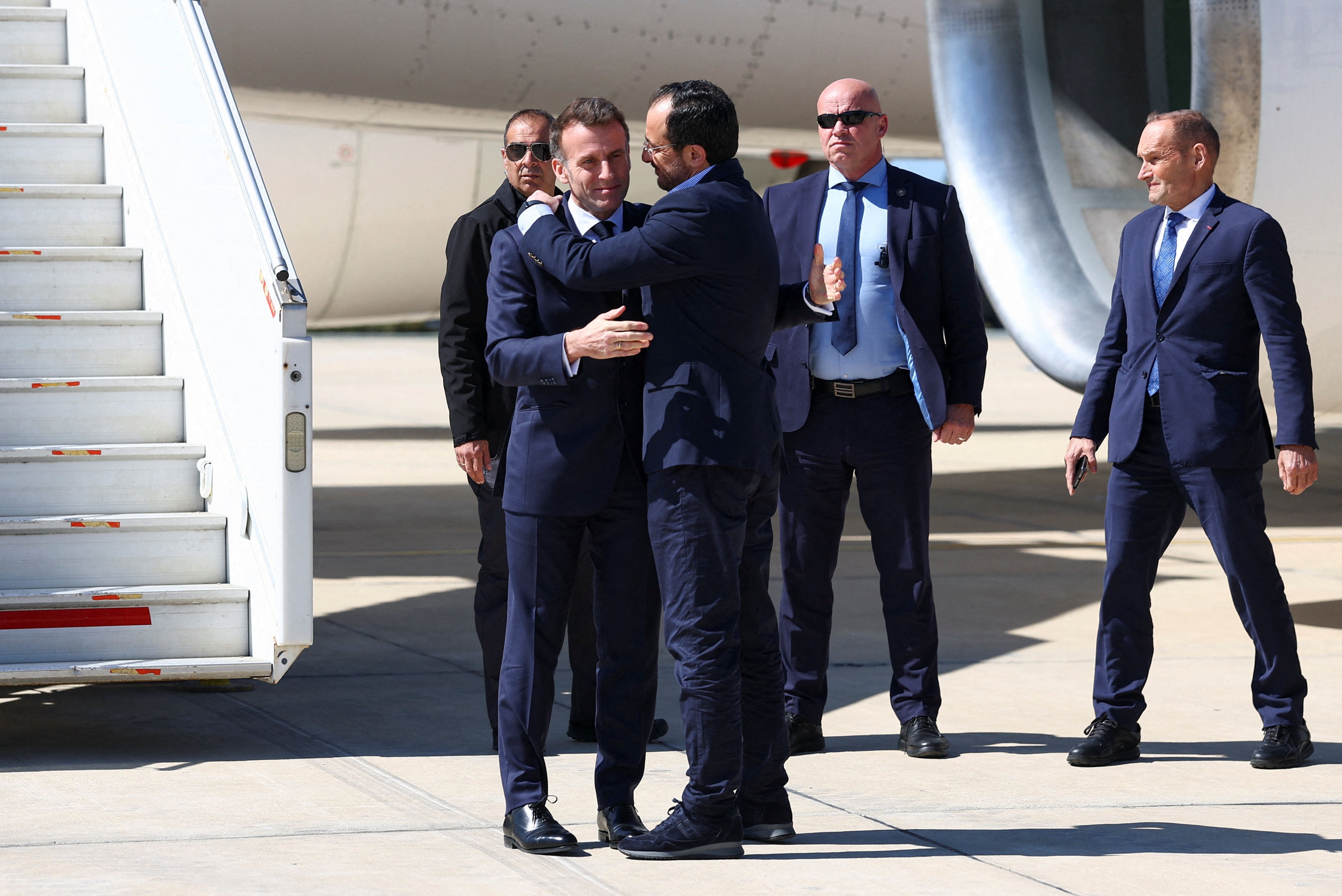 Emmanuel Macron &agrave; Chypre pour discuter de la s&eacute;curit&eacute; r&eacute;gionale face &agrave; la guerre en Iran