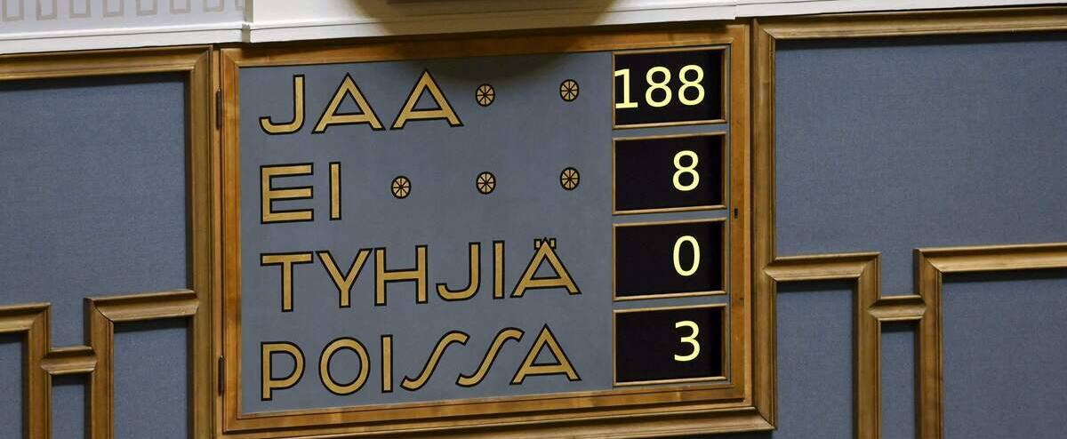 Le Parlement finlandais vote à plus de 95% pour l'adhésion à l'OTAN