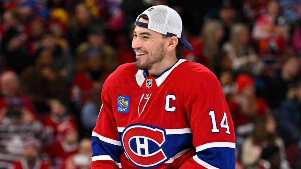 Nick Suzuki, cinquième joueur de centre le plus productif de la LNH cette saison