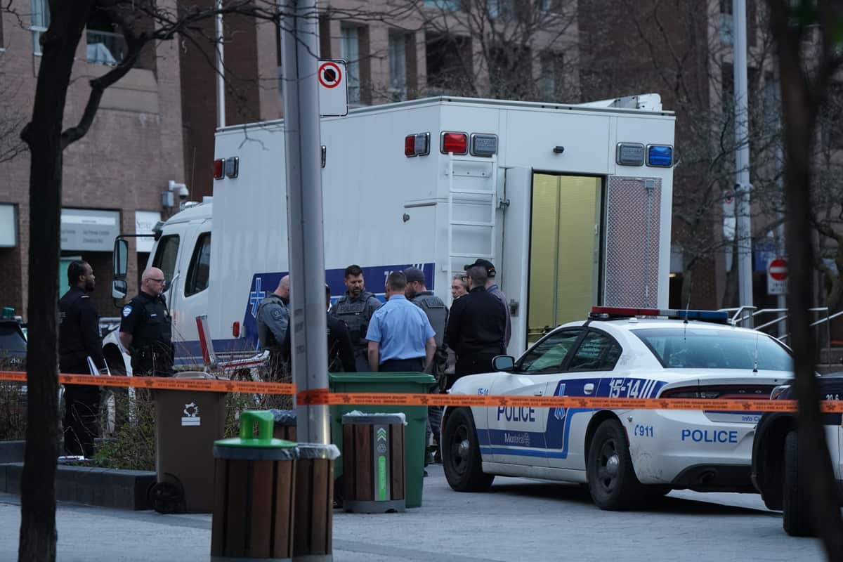Un colis suspect retrouv&eacute; dans un immeuble dans Ville-Marie