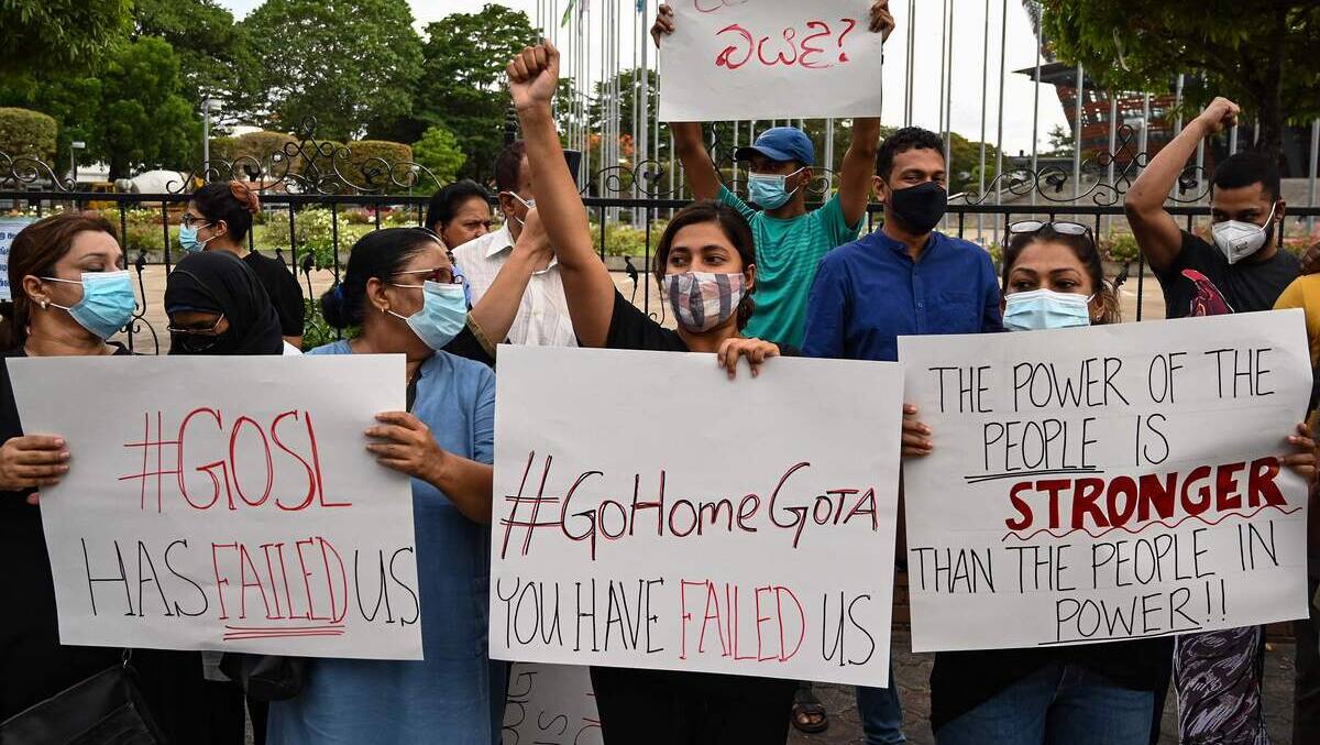 Manifestations au Sri Lanka: l’armée dans la rue, les réseaux sociaux bloqués
