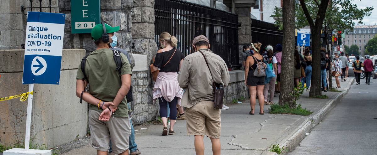 COVID-19: 75% more cases in Quebec in one week 1