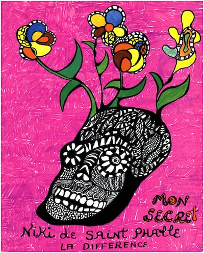 “Puf-serpiente (amarillo)”, una de las obras de Niki Saint Phalle que veremos en Quebec el próximo verano.