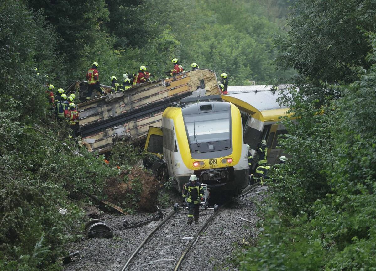 D&eacute;raillement d'un train en Allemagne: bilan provisoire de 3 morts et plusieurs bless&eacute;s