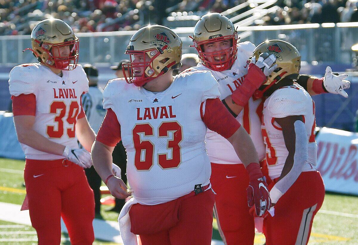 Le Rouge et Or de l’Université Laval remporte la Coupe Vanier TVA