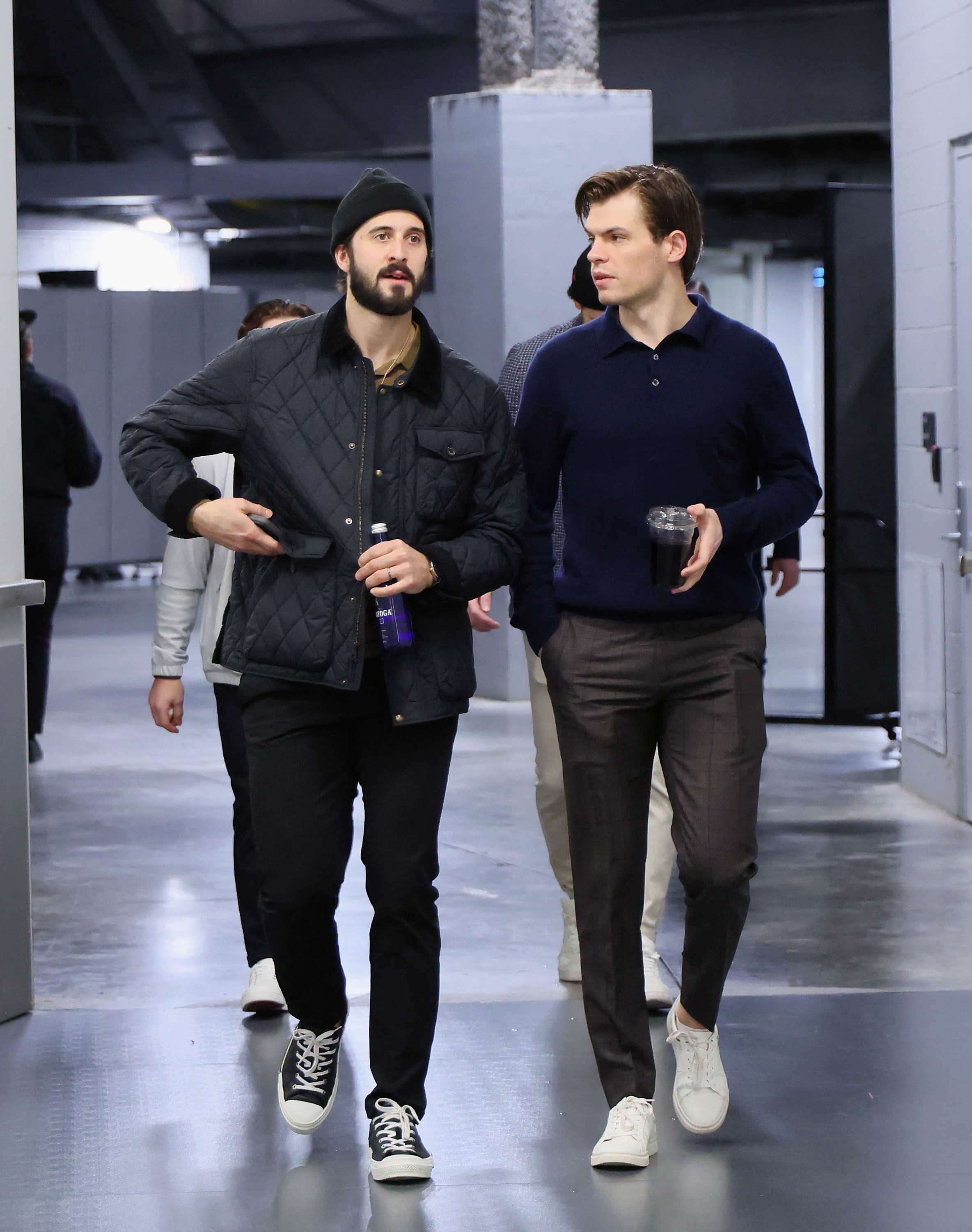 Phillip Danault et Jake Evans.