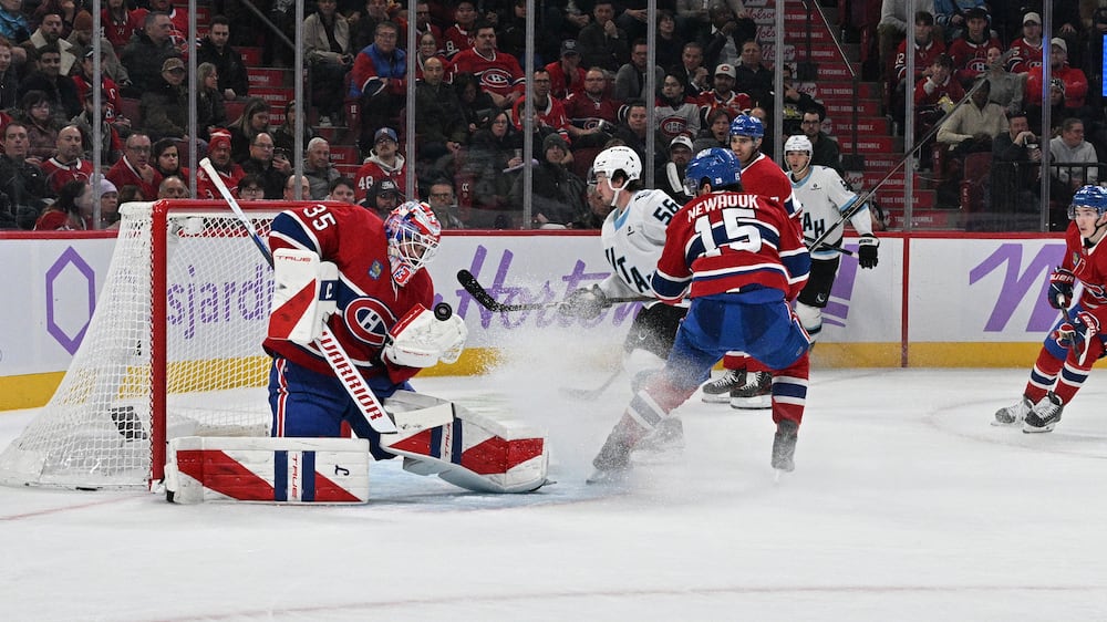 «J’ai un peu repensé au match de mardi»: Samuel Montembeault a encore livré une grosse performance malgré avoir accordé un autre but en début de rencontre