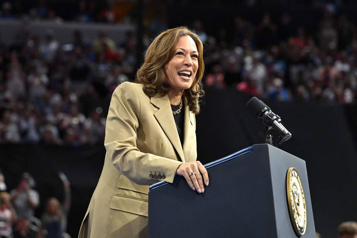 Kamala Harris leads Donald Trump in key states, polls show