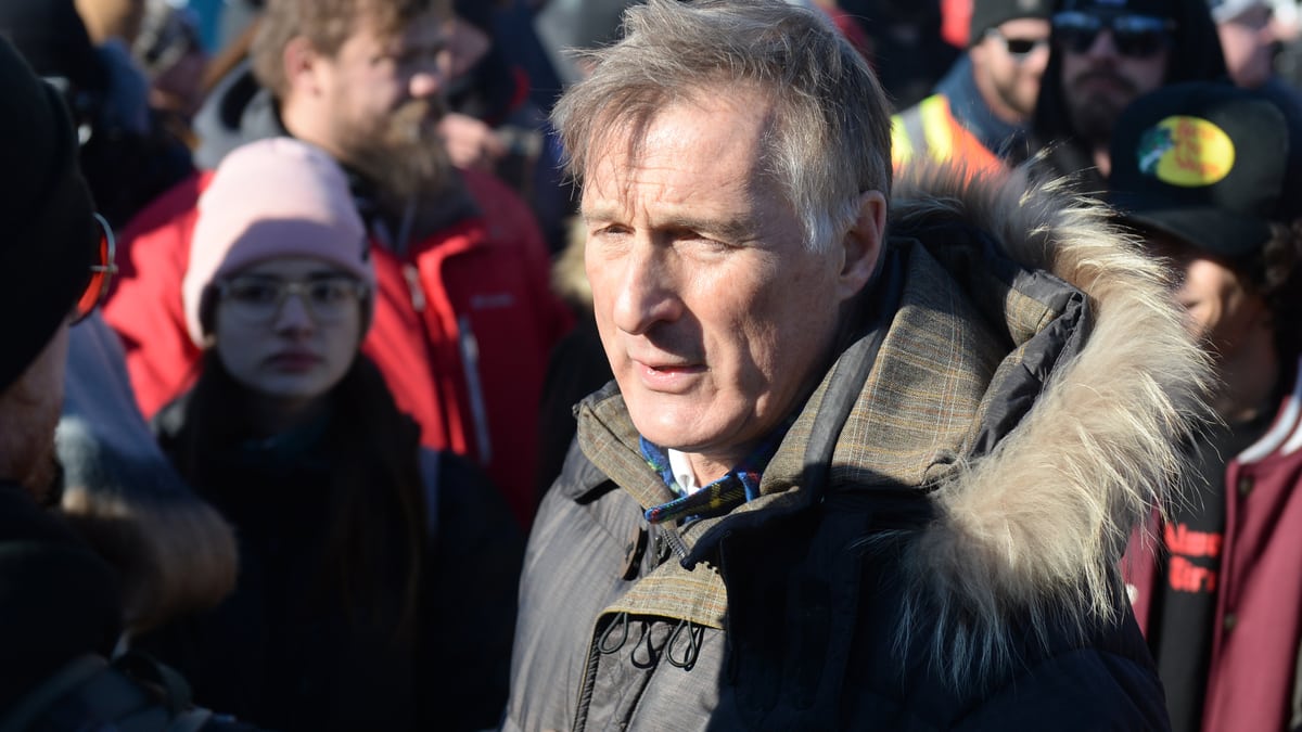 Convoi pour la liberté: bain de foule pour Maxime Bernier