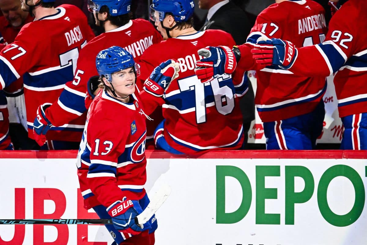 Cole Caufield joue de nouveau les h&eacute;ros en prolongation: encore la touche du num&eacute;ro 13