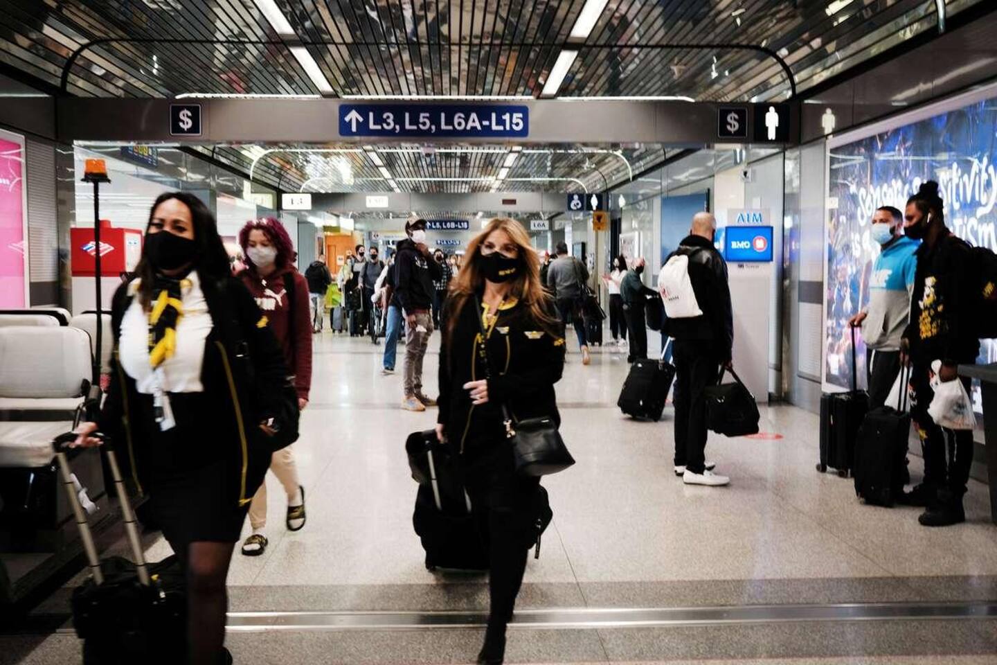 Les États-Unis lèvent les restrictions aux voyages internationaux Les États-Unis lèvent les restrictions aux voyages internationaux