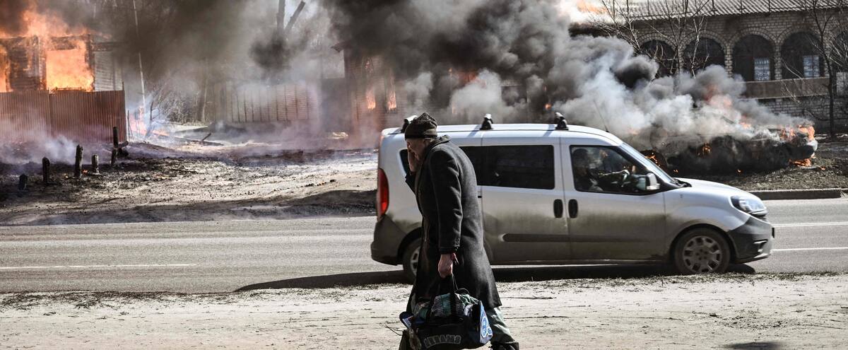 Bombes sur Kharkiv: «bien sûr qu’on a peur, ça tombe presque tout le temps ici»