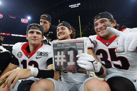 Georgia Bulldogs finally champions