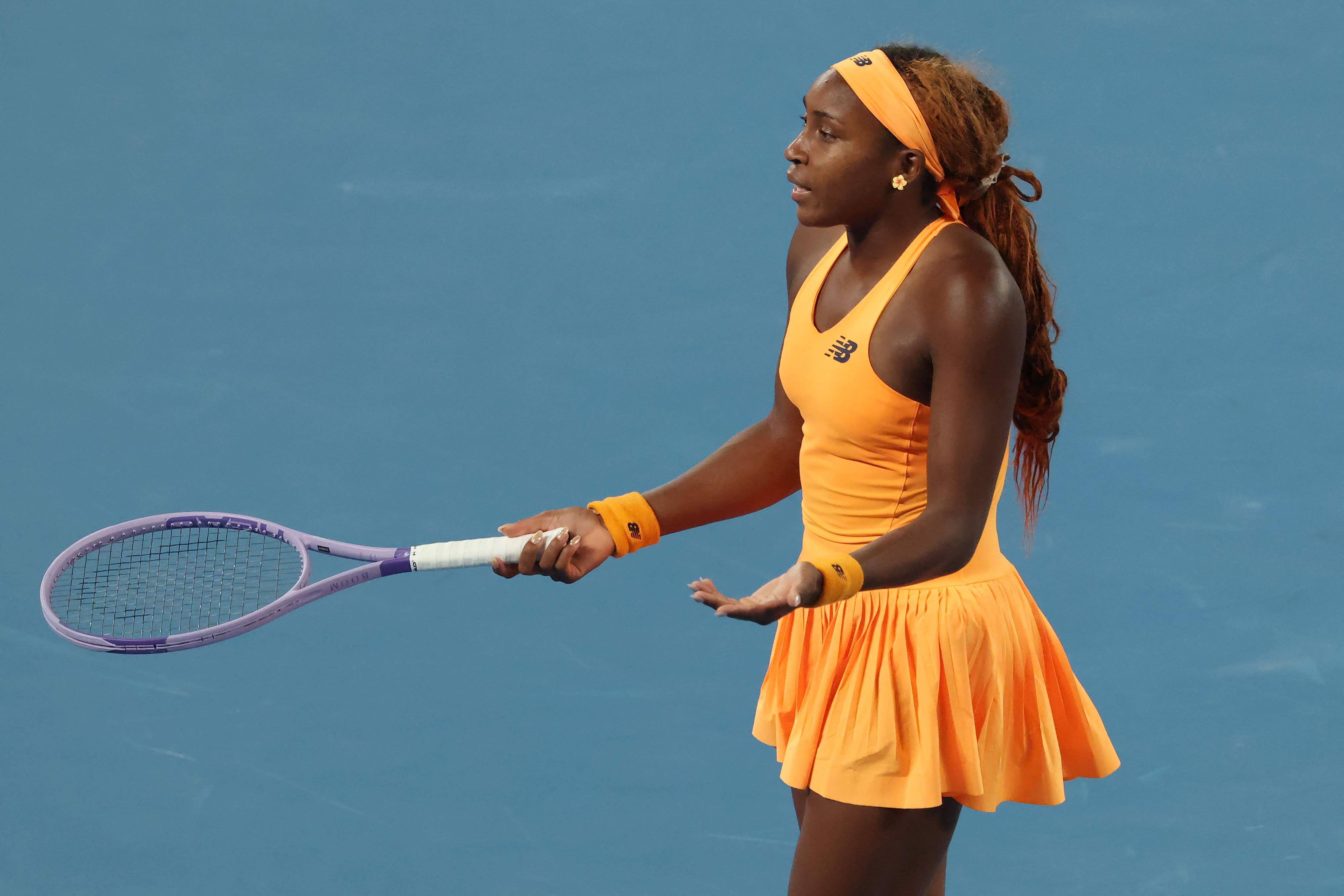 Après une performance pénible: Coco Gauff déplore que sa frustration ait été filmée