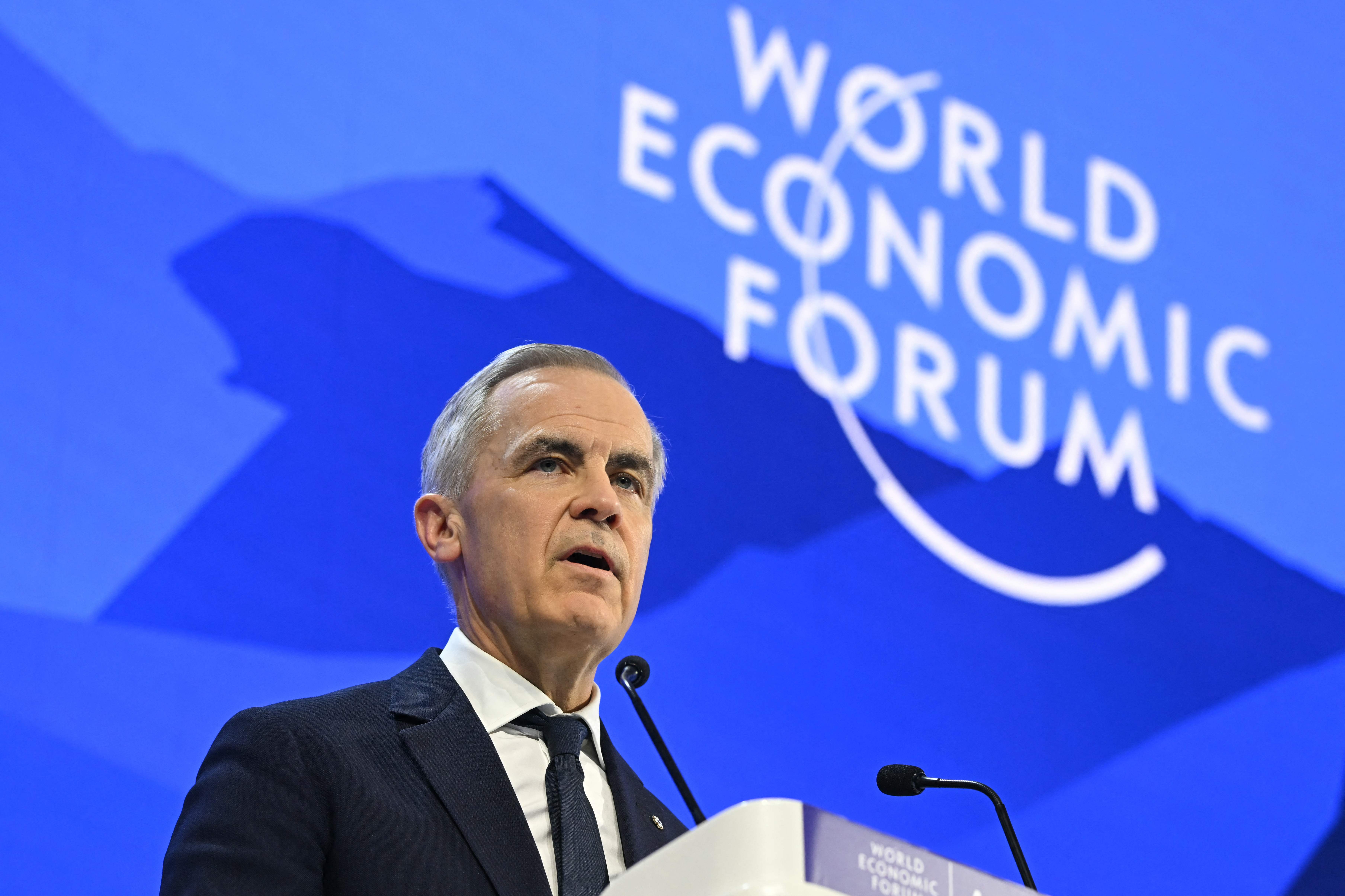 Mark Carney à Davos: son discours est «devenu une référence»