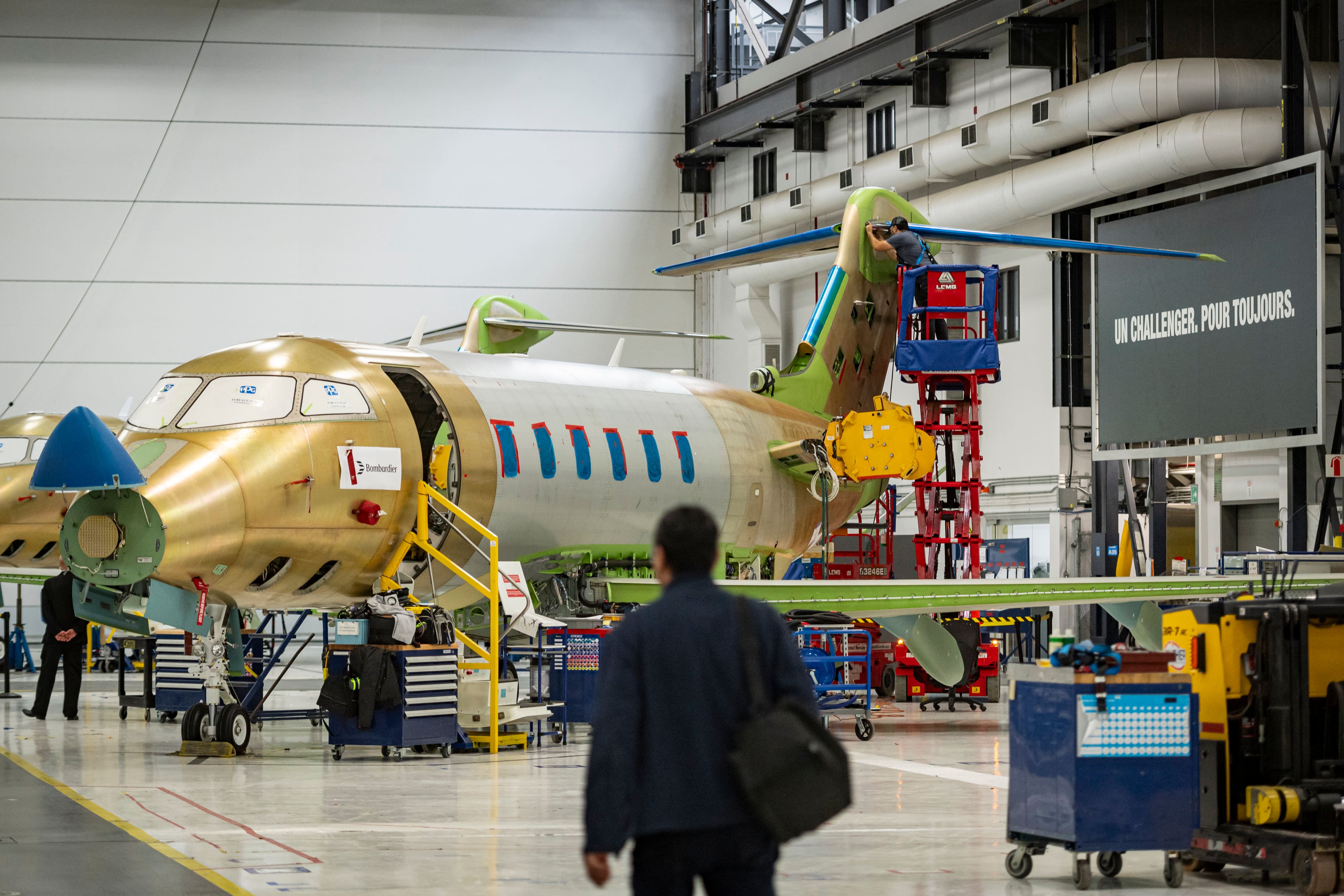 Menaces de Trump: le titre de Bombardier chute en bourse