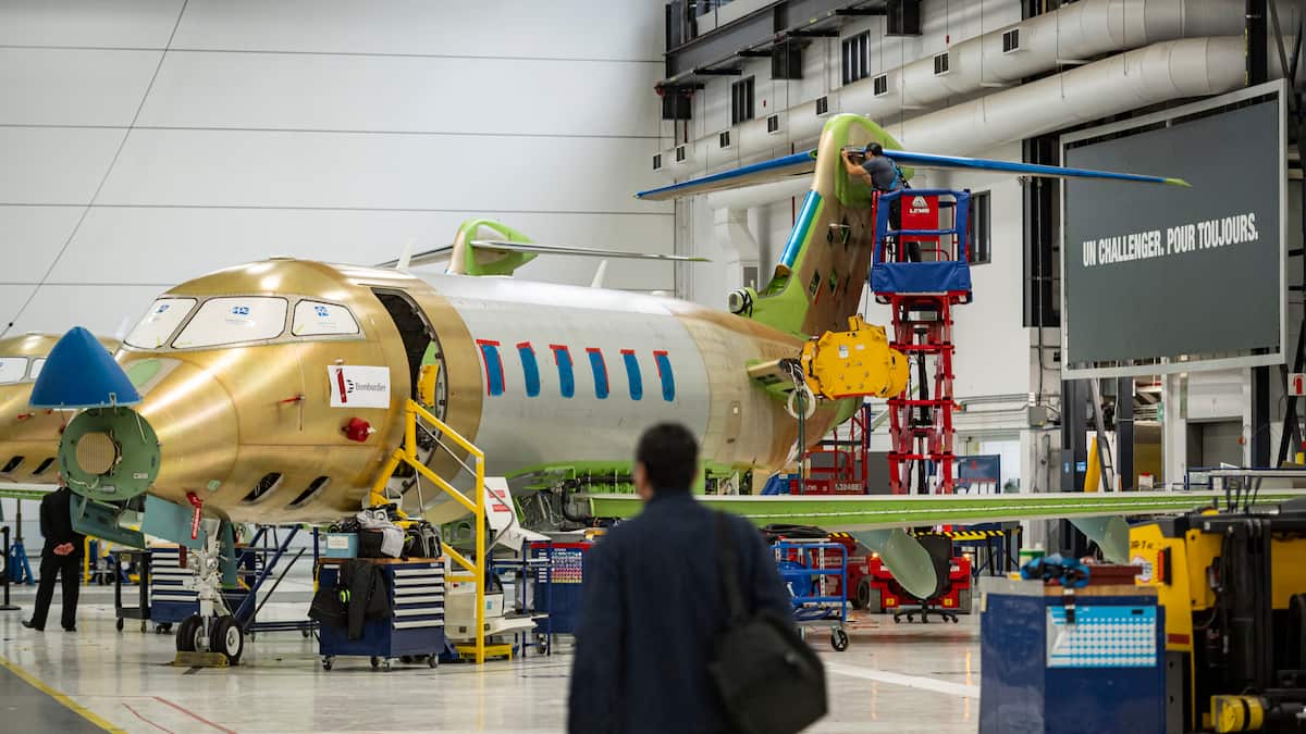 Menaces de Trump: le titre de Bombardier chute en bourse