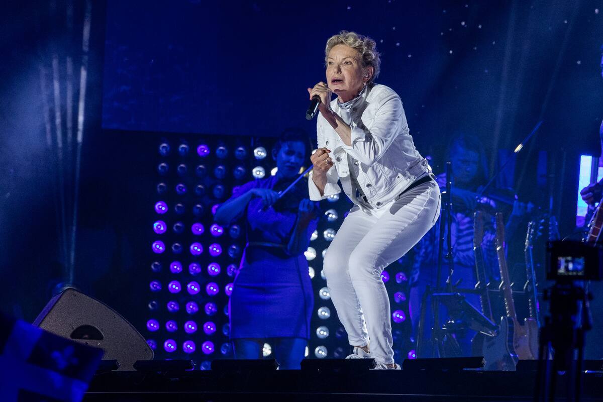 April Lavigne en Madison Square Garden, en mayo pasado.