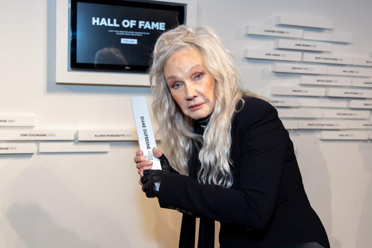 Panthéon de la musique canadienne Diane Dufresne fait son entrée au