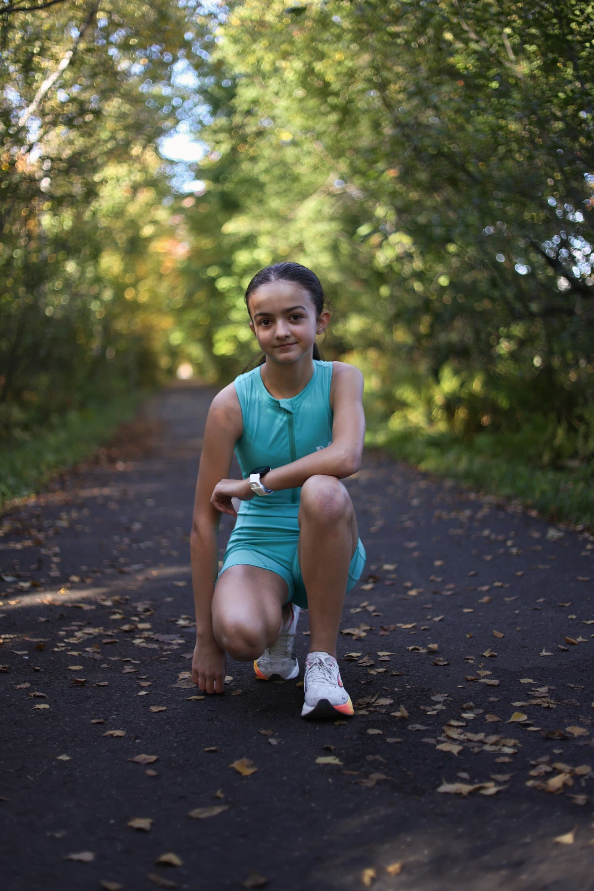 Un phénomène rare sur la ligne de départ à Montréal: à 11 ans seulement, elle va courir son troisième demi-marathon