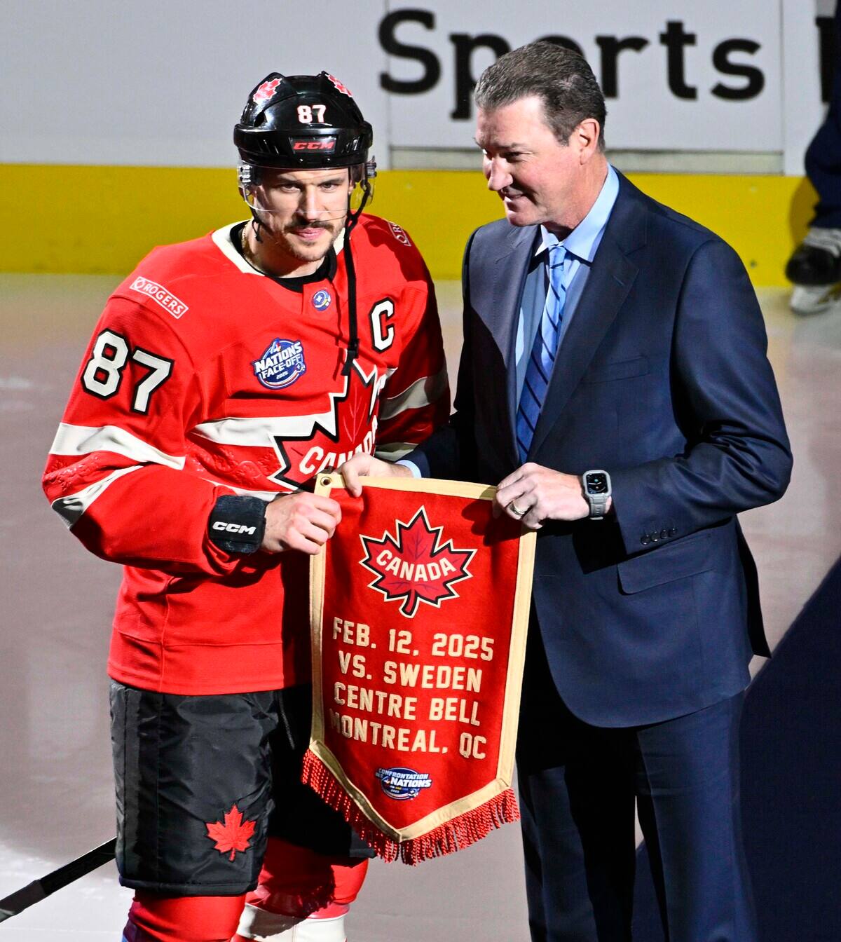 Confrontation des 4 nations: &laquo;Une ovation dont je vais toujours me souvenir&raquo;, dit Sidney Crosby