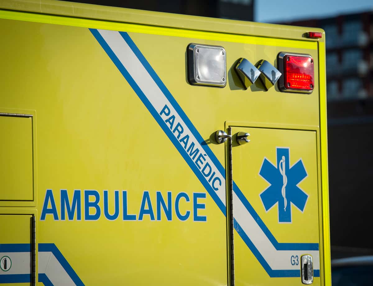 Un &eacute;boueur bless&eacute; dans un accident de la route