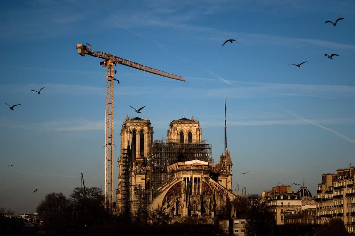 Début des travaux de reconstruction de NotreDame de Paris en janvier