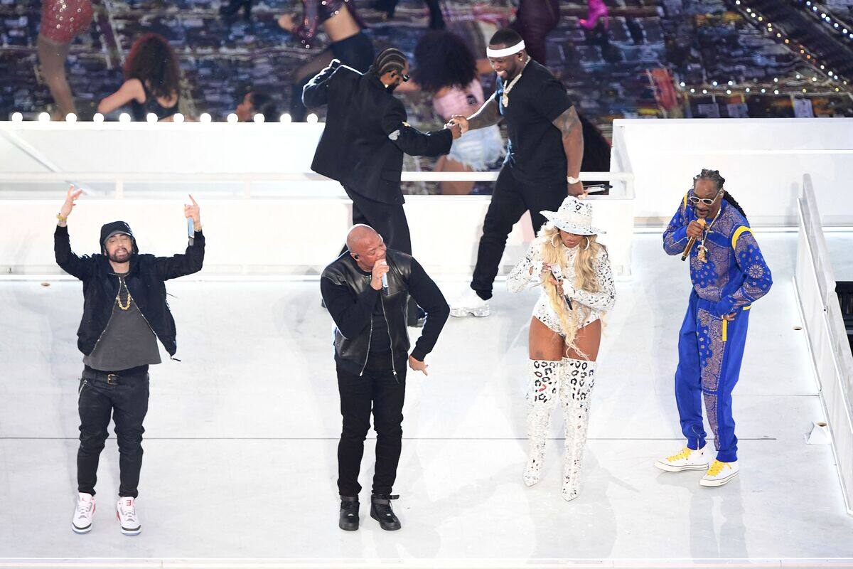 &Agrave; VOIR | Un spectacle de la mi-temps qui ravit les fans de rap et de hip-hop