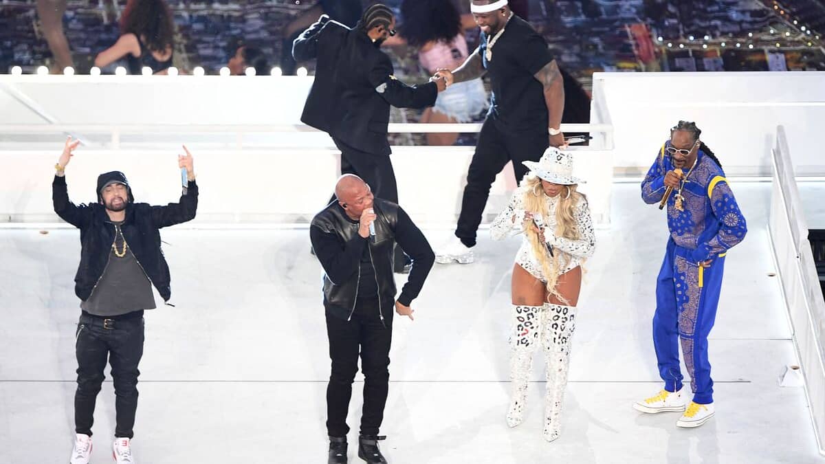 À VOIR | Un spectacle de la mi-temps qui ravit les fans de rap et de hip-hop